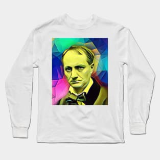 Charles Baudelaire Portrait | Charles Baudelaire Artwork 7 Long Sleeve T-Shirt